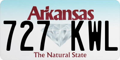 AR license plate 727KWL