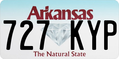 AR license plate 727KYP