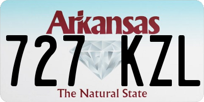 AR license plate 727KZL