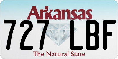 AR license plate 727LBF
