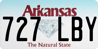 AR license plate 727LBY