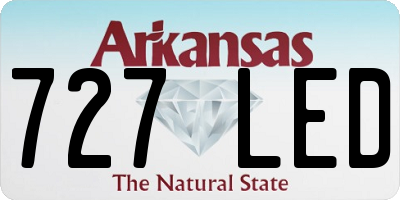 AR license plate 727LED