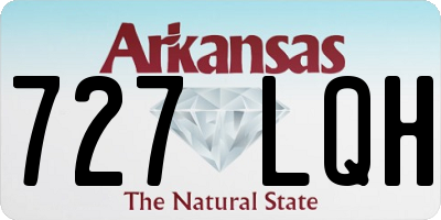AR license plate 727LQH