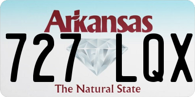 AR license plate 727LQX