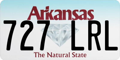 AR license plate 727LRL