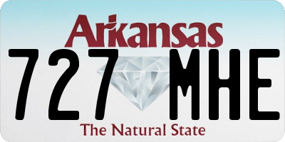 AR license plate 727MHE