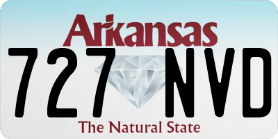 AR license plate 727NVD