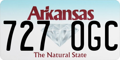 AR license plate 727OGC