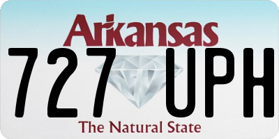 AR license plate 727UPH