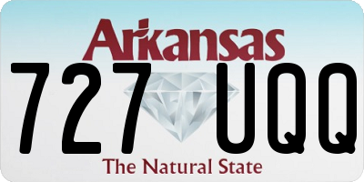 AR license plate 727UQQ