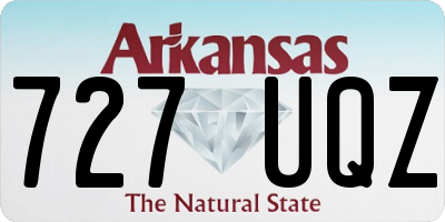 AR license plate 727UQZ