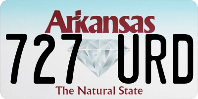 AR license plate 727URD