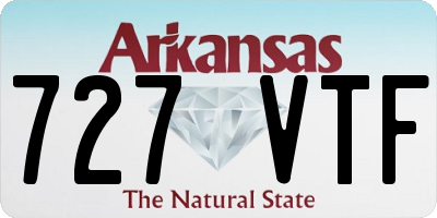 AR license plate 727VTF