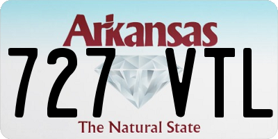 AR license plate 727VTL