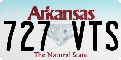 AR license plate 727VTS