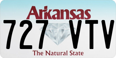 AR license plate 727VTV