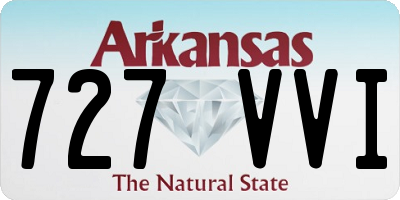 AR license plate 727VVI