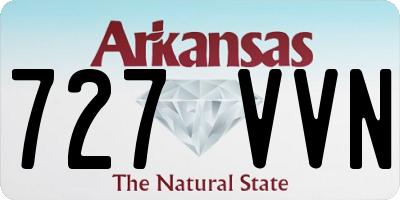 AR license plate 727VVN