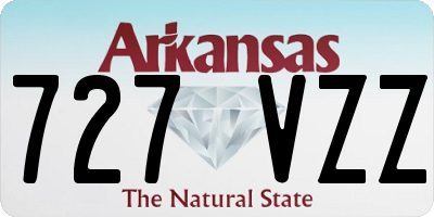 AR license plate 727VZZ