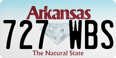 AR license plate 727WBS