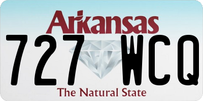 AR license plate 727WCQ