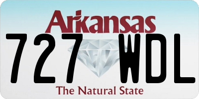 AR license plate 727WDL