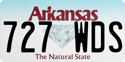 AR license plate 727WDS