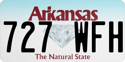 AR license plate 727WFH