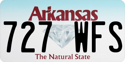 AR license plate 727WFS