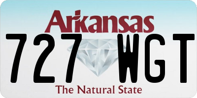 AR license plate 727WGT
