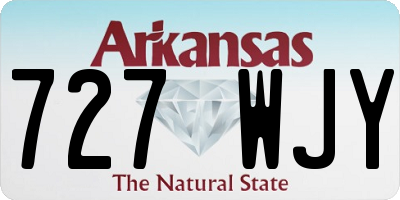 AR license plate 727WJY