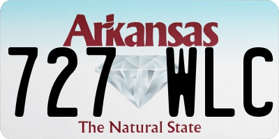 AR license plate 727WLC