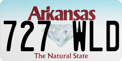 AR license plate 727WLD