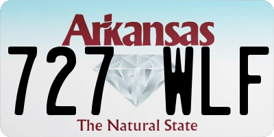 AR license plate 727WLF
