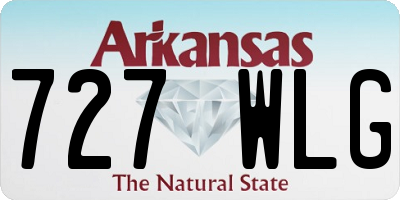 AR license plate 727WLG