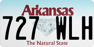 AR license plate 727WLH