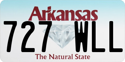 AR license plate 727WLL