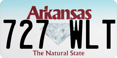 AR license plate 727WLT