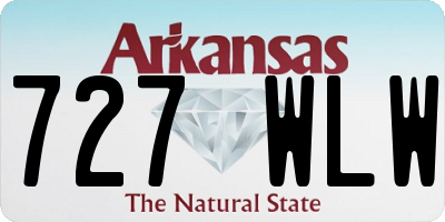 AR license plate 727WLW