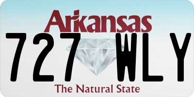 AR license plate 727WLY