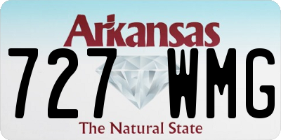 AR license plate 727WMG