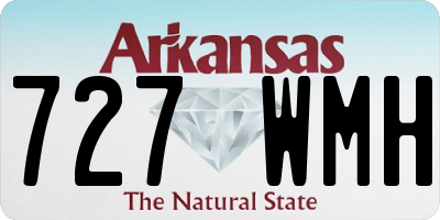 AR license plate 727WMH