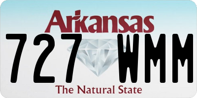 AR license plate 727WMM