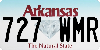 AR license plate 727WMR