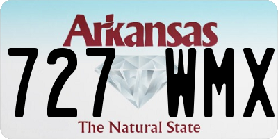 AR license plate 727WMX