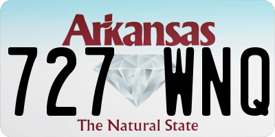 AR license plate 727WNQ