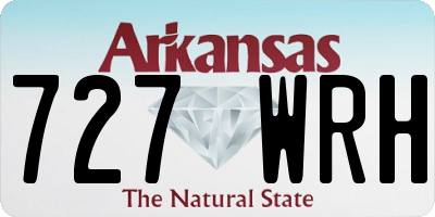 AR license plate 727WRH