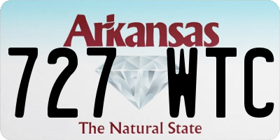 AR license plate 727WTC