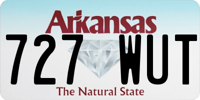 AR license plate 727WUT