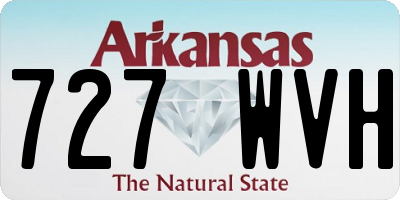 AR license plate 727WVH